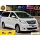 2014 WHITE Toyota Alphard Beige Interior WARRANTED MILE,18M WARRANTY,TWIN SUNROOF 2.4 5dr